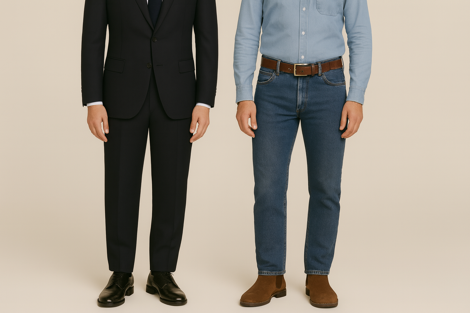 Ceinture formelle vs ceinture casual : quelles différences ?