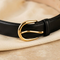 Ceinture Femme Noire - Noir | Rue Du Cuir