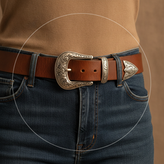 Ceinture Femme Rétro Occidental - Rétro Occidental | Rue Du Cuir