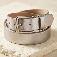 Ceinture Femme Argent - Argenté | Rue Du Cuir
