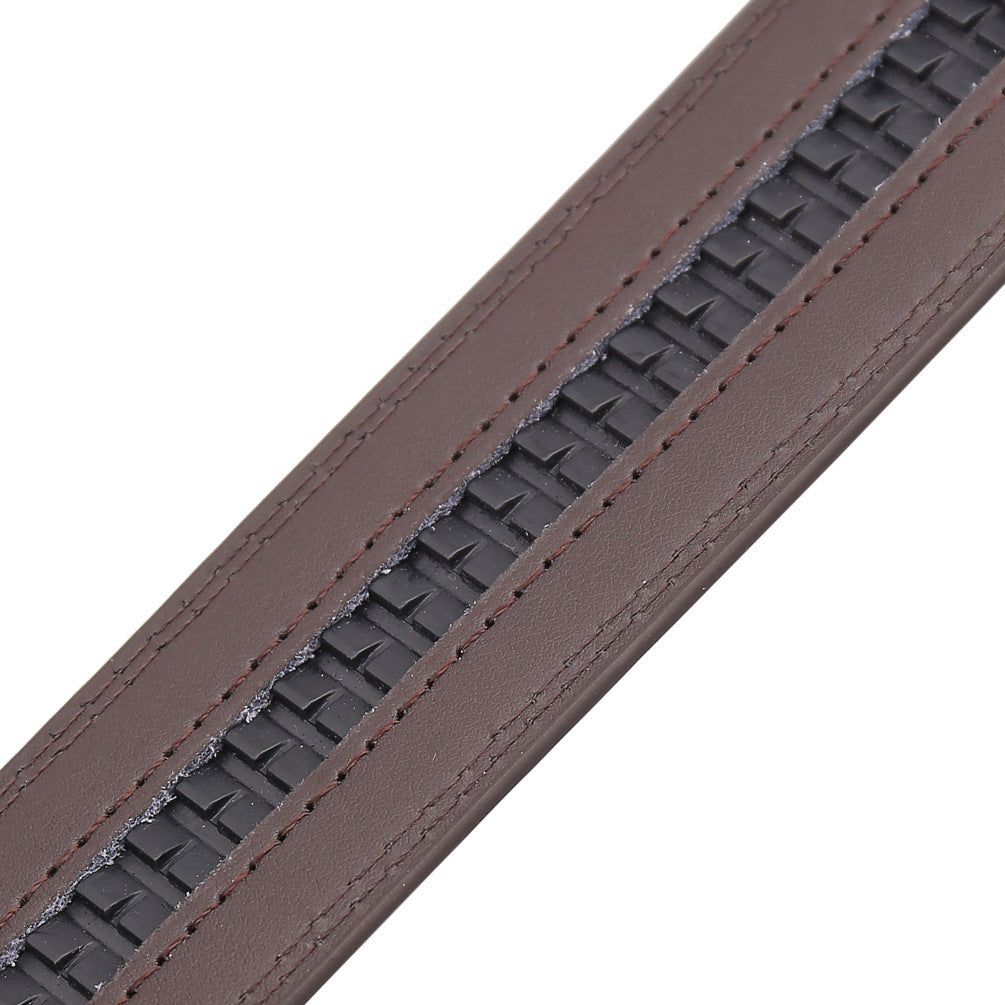 Ceinture homme Cocteau marron avec lanière texturée 20T