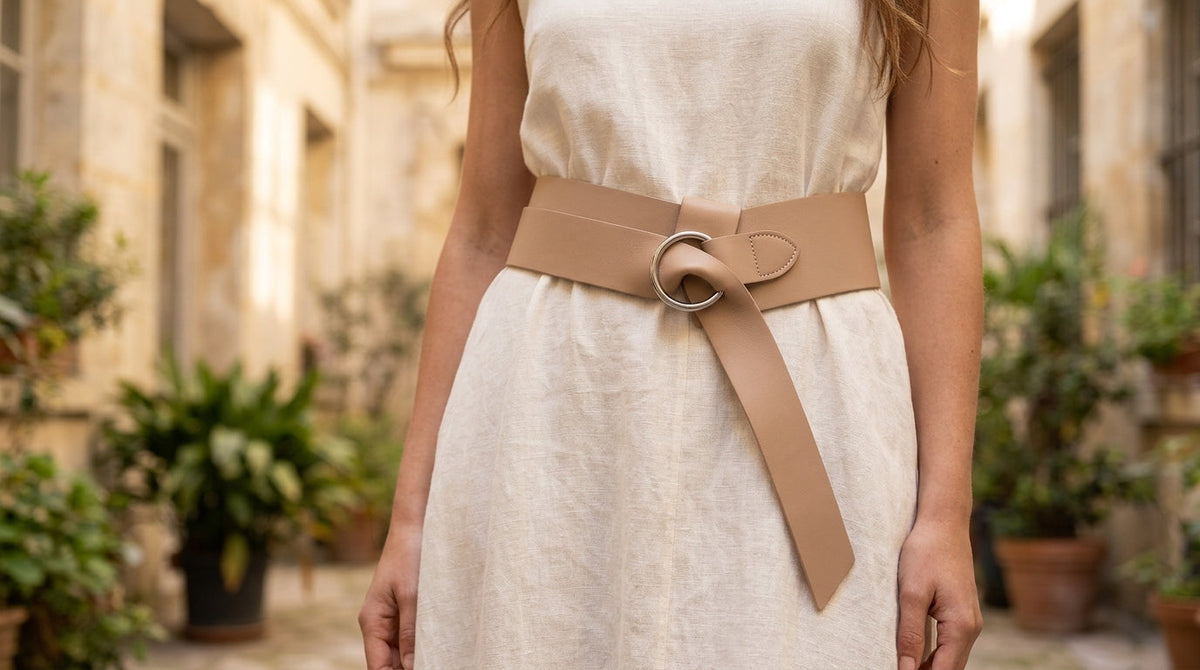 hero ceinture boucle ronde anneaux femme boheme chic