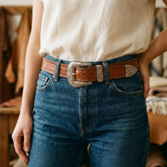 Ceinture Femme Western - Style Western | Rue Du Cuir