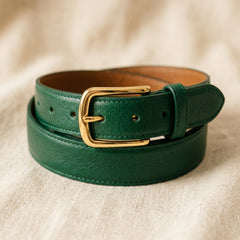 Ceinture Femme Verte - Vert | Rue Du Cuir