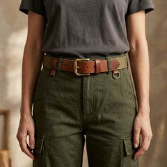 Ceinture Femme Militaire - Style Militaire | Rue Du Cuir