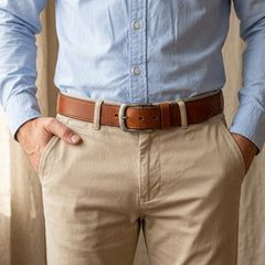Ceinture Homme Chino - Chino & Chic Casual | Rue Du Cuir