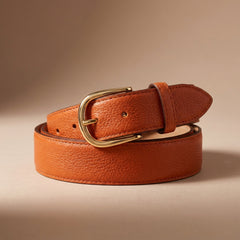 Ceinture Femme Orange - Orange | Rue Du Cuir