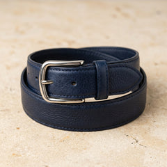 Ceinture Homme Bleue - Bleu | Rue Du Cuir