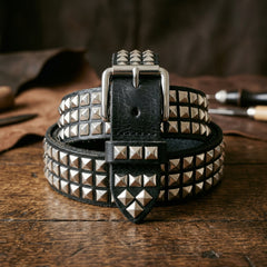 Ceinture Femme Punk - Style Punk | Rue Du Cuir