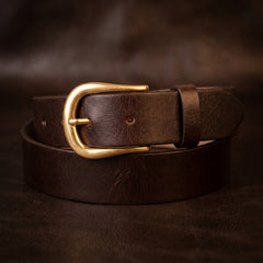 Ceinture Femme Café - Café | Rue Du Cuir
